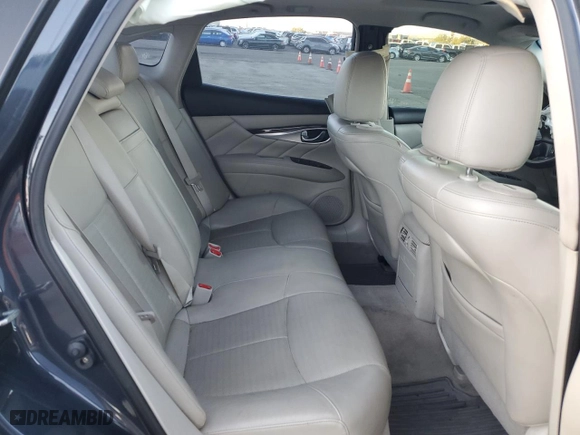2011 Infiniti M37 with VIN JN1BY1APXBM321805, listed as a Copart auction lot 72192084 with 0 mi miles and Salvage Title. Bid and sale history available at carsss.com. Image 10.
