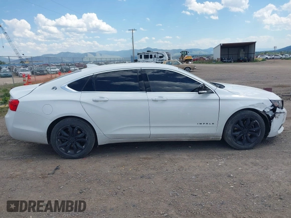 2017 Chevrolet Impala LT with VIN 2G1105S37H9160198, listed as a IAAI auction lot 42358411 with 206,289 mi miles and . Bid and sale history available at DreamBid. Image 13.
