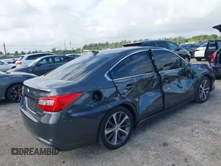 2018 Subaru Legacy Limited with VIN 4S3BNAN64J3006297, listed as a IAAI auction lot 41943405 with 94,940 mi miles. Bid and sale history available at carsss.com. Image 4.
