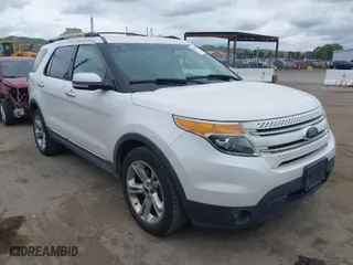 2014 Ford Explorer Limited with VIN 1FM5K8F86EGA64338, listed as a IAAI auction lot 42058403 with 118,981 mi miles. Bid and sale history available at carsss.com. Image 1.