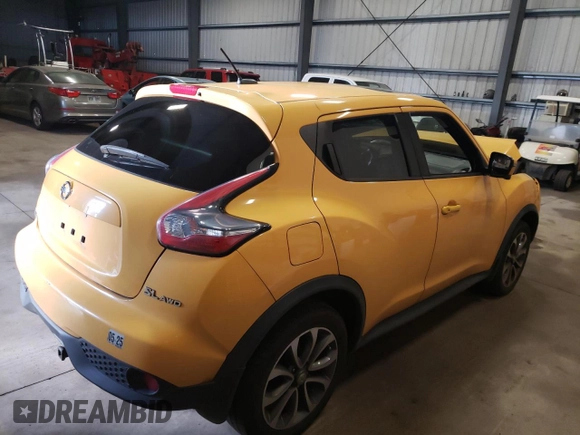 2017 Nissan Juke SL with VIN JN8AF5MV4HT754541, listed as a Copart auction lot 79973954 with 89,492 mi miles and Non Repairable. Bid and sale history available at DreamBid. Image 3.