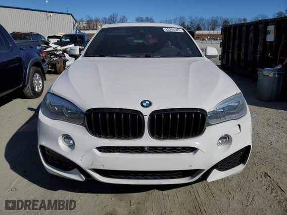 2015 BMW X6 xDrive35i with VIN 5UXKU2C50F0N77649, listed as a Copart auction lot 88955345 with 0 mi miles and Clean Title. Bid and sale history available at carsss.com. Image 5.