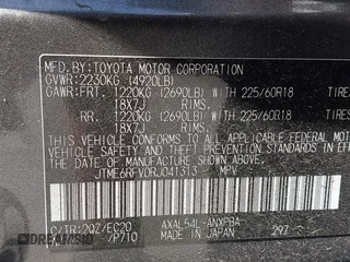 2024 Toyota RAV4 Hybrid XSE with VIN JTME6RFV0RJ041313, listed as a IAAI auction lot 42283581 with 25,096 mi miles and . Bid and sale history available at DreamBid. Image 9.