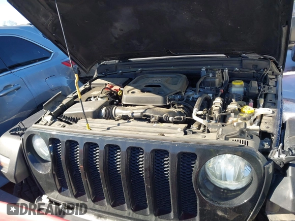 2018 Jeep Wrangler Unlimited Sport z VIN 1C4HJXDN9JW231587, wystawiony jako IAAI lot #41564880 z przebiegiem 129 003 mil mil oraz . Historia ofert i sprzedaży dostępna na DreamBid. Obrazek 10.