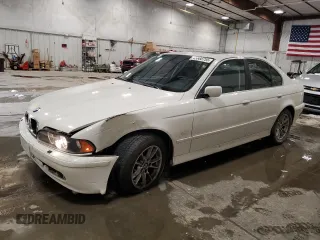 2003 BMW 5 Series 525iA with VIN WBADT43413G025402, listed as a Copart auction lot 45668755 with 99,967 mi miles and Non Repairable. Bid and sale history available at carsss.com. Image 1.