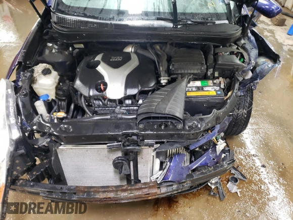 2012 Hyundai Sonata SE with VIN 5NPEC4AB1CH425688, listed as a Copart auction lot 48130535 with 235,099 mi miles and Salvage Title. Bid and sale history available at carsss.com. Image 11.
