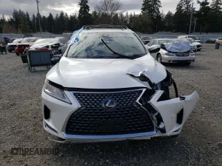 2022 Lexus RX with VIN 2T2HZMDA7NC317656, listed as a Copart auction lot 51829925 with 24,489 mi miles and Salvage Title. Bid and sale history available at carsss.com. Image 5.