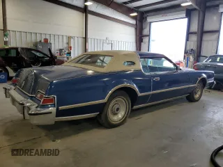 1976 Lincoln Continental with VIN 0000006Y89A895848, listed as a Copart auction lot 45959455 with 33,426 mi miles and Clean Title. Bid and sale history available at DreamBid. Image 3.