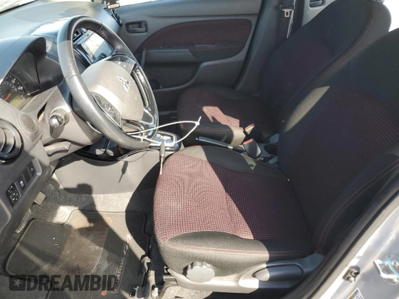 2022 Mitsubishi Mirage ES z VIN ML32FUFJ0NHF05453, wystawiony jako Copart lot #53673125 z przebiegiem 50 565 mil mil oraz Szkoda całkowita • Salvage title. Historia ofert i sprzedaży dostępna na DreamBid. Obrazek 7.
