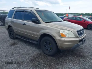 2005 Honda Pilot EX-L z VIN 5FNYF18675B014213, wystawiony jako IAAI lot #42345259 z przebiegiem 244 510 mil mil oraz . Historia ofert i sprzedaży dostępna na DreamBid. Obrazek 1.