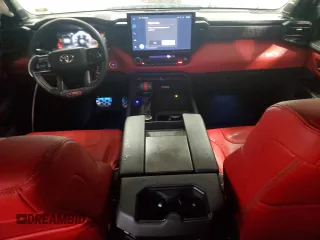 2024 Toyota Tundra TRD Pro Hybrid with VIN 5TFPC5DB7RX081484, listed as a Copart auction lot 57246415 with 12,819 mi miles and Salvage title. Bid and sale history available at DreamBid. Image 8.