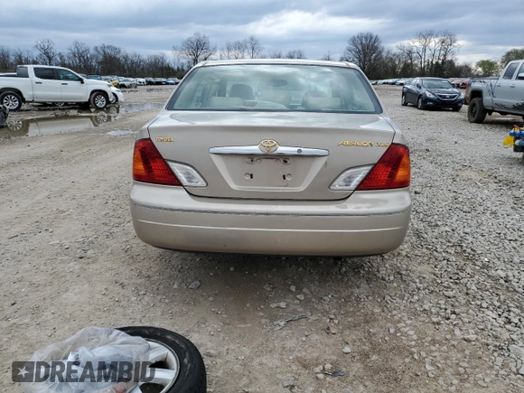 2000 Toyota Avalon XL with VIN 4T1BF28B8YU084223, listed as a Copart auction lot 47841965 with 331,346 mi miles and Salvage title. Bid and sale history available at DreamBid. Image 6.