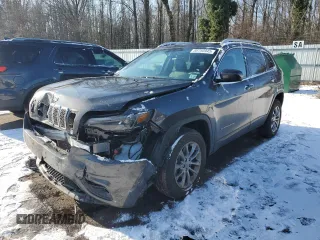 2021 Jeep Cherokee 80th Anniversary with VIN 1C4PJMMX0MD230968, listed as a Copart auction lot 88750945 with 37,012 mi miles and Salvage Title. Bid and sale history available at carsss.com. Image 1.