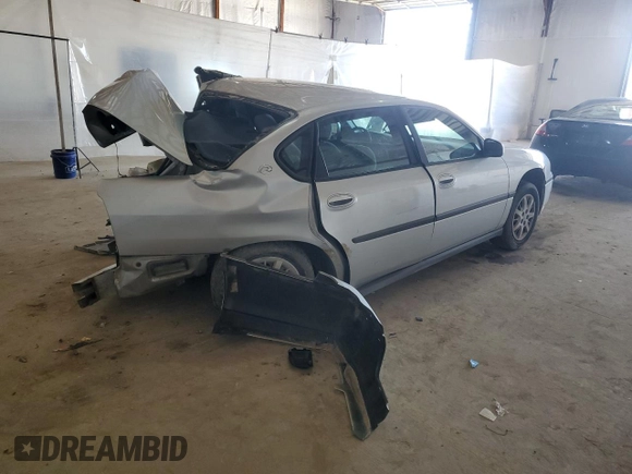 2004 Chevrolet Impala with VIN 2G1WF52EX49300180, listed as a Copart auction lot 50183355 with Not Provided miles and Salvage Title. Bid and sale history available at DreamBid. Image 3.