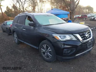 2019 Nissan Pathfinder SL with VIN 5N1DR2MM6KC646835, listed as a IAAI auction lot 41010912 with 34,455 mi miles. Bid and sale history available at carsss.com. Image 1.