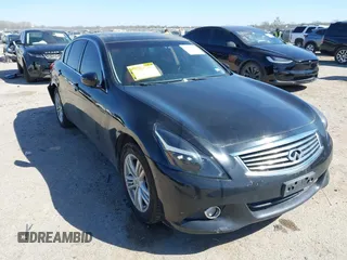 2012 Infiniti G37 x with VIN JN1CV6AR3CM674142, listed as a IAAI auction lot 41827909 with 162,290 mi miles and . Bid and sale history available at DreamBid. Image 1.