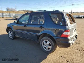 2003 Mercedes-Benz M-Class 3.7L with VIN 4JGAB57E33A420679, listed as a Copart auction lot 44367445 with 150,164 mi miles and Salvage Title. Bid and sale history available at carsss.com. Image 2.