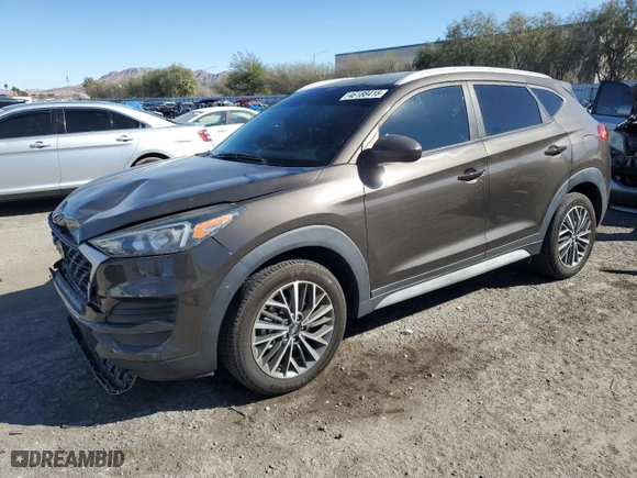 2019 Hyundai Tucson SEL with VIN KM8J33AL7KU947274, listed as a Copart auction lot 46188415 with 42,885 mi miles and Salvage Title. Bid and sale history available at carsss.com. Image 1.