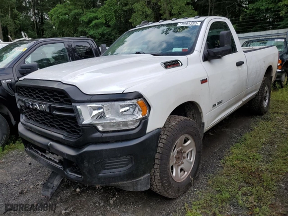 2019 Ram 2500 Tradesman with VIN 3C6MR5AJ6KG704365, listed as a Copart auction lot 68112444 with 64,298 mi miles and Non Repairable. Bid and sale history available at carsss.com. Image 1.