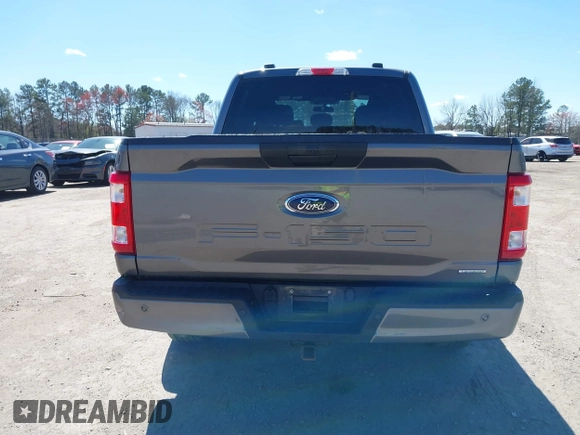 2021 Ford F-150 XL with VIN 1FTEW1EP4MFA83239, listed as a IAAI auction lot 41859403 with 114,053 mi miles and . Bid and sale history available at DreamBid. Image 16.