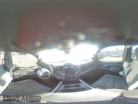 2024 Ram 1500 Big Horn with VIN 1C6SRFFTXRN211250, listed as a Copart auction lot 49993935 with 18,528 mi miles and Salvage title. Bid and sale history available at DreamBid. Image 13.