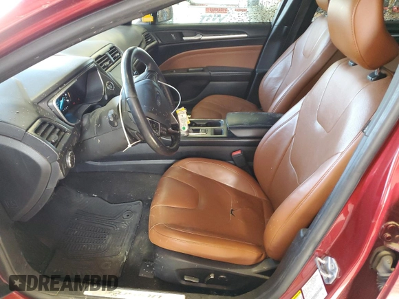 2019 Ford Fusion Titanium with VIN 3FA6P0D91KR206872, listed as a Copart auction lot 39536424 with 90,755 mi miles and Salvage Title. Bid and sale history available at carsss.com. Image 7.