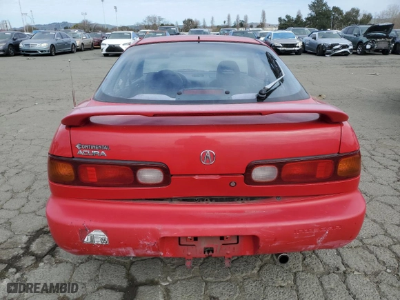 1995 Acura Integra LS with VIN JH4DC4454SS019954, listed as a Copart auction lot 44549725 with 194,707 mi miles and Salvage Title. Bid and sale history available at carsss.com. Image 6.