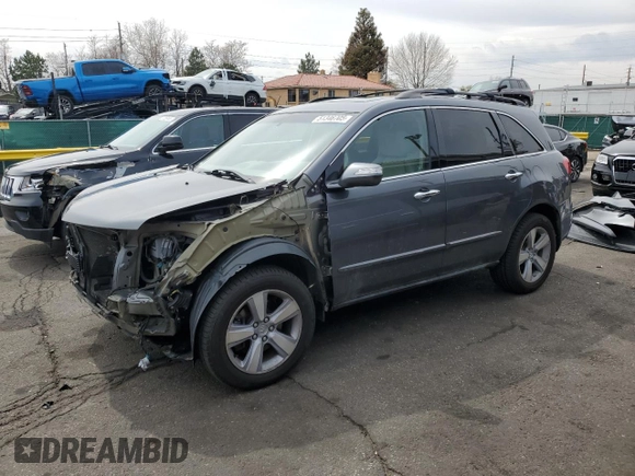 2012 Acura MDX Tech Pkg with VIN 2HNYD2H33CH506479, listed as a Copart auction lot 51346705 with 115,155 mi miles and Salvage Title. Bid and sale history available at carsss.com. Image 1.