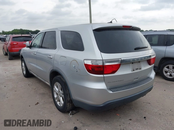 2013 Dodge Durango SXT with VIN 1C4RDHAG8DC647434, listed as a IAAI auction lot 42368085 with 77,533 mi miles and . Bid and sale history available at DreamBid. Image 3.