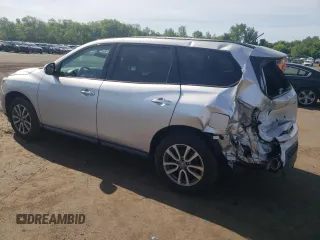 2014 Nissan Pathfinder S with VIN 5N1AR2MM6EC653551, listed as a Copart auction lot 58373825 with 159,300 mi miles and Salvage title. Bid and sale history available at DreamBid. Image 2.