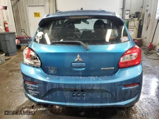 2017 Mitsubishi Mirage ES with VIN ML32A3HJ2HH007035, listed as a Copart auction lot 44550065 with 141,506 mi miles and Salvage Title. Bid and sale history available at carsss.com. Image 6.