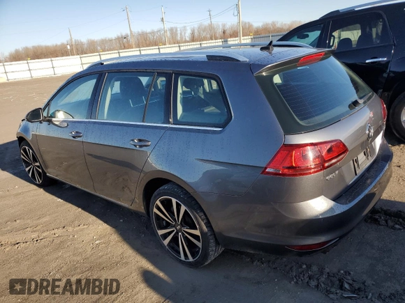 2015 Volkswagen Golf SportWagen TDI SE with VIN 3VWCA7AU0FM509769, listed as a Copart auction lot 78027593 with 0 mi miles. Bid and sale history available at carsss.com. Image 2.