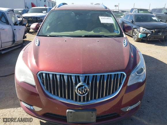 2015 Buick Enclave Leather with VIN 5GAKRBKDXFJ336124, listed as a IAAI auction lot 41833851 with 133,171 mi miles. Bid and sale history available at carsss.com. Image 13.