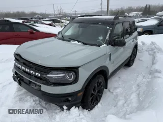 2021 Ford Bronco Sport Outer Banks with VIN 3FMCR9C68MRA13717, listed as a Copart auction lot 51311205 with 75,685 mi miles and Salvage title. Bid and sale history available at DreamBid. Image 1.