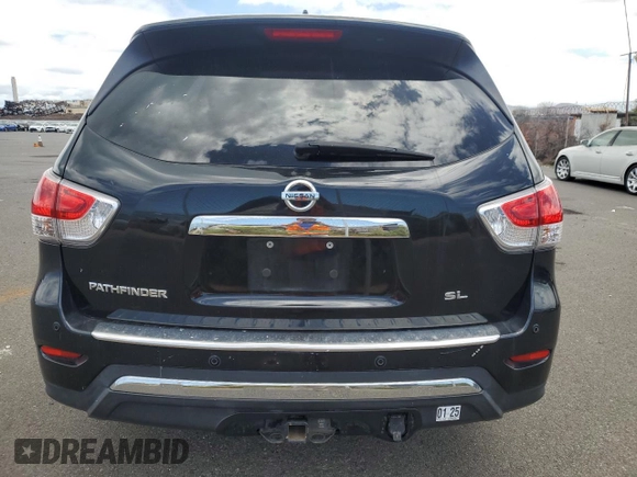 2014 Nissan Pathfinder SL z VIN 5N1AR2MN4EC681227, wystawiony jako Copart lot #60925795 z przebiegiem 103 665 mil mil oraz Czysty tytuł • Clean title. Historia ofert i sprzedaży dostępna na DreamBid. Obrazek 6.