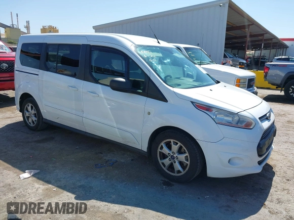 2014 Ford Transit Connect XLT z VIN NM0GE9F73E1142883, wystawiony jako IAAI lot #42574581 z przebiegiem 180 512 mil mil oraz . Historia ofert i sprzedaży dostępna na DreamBid. Obrazek 1.