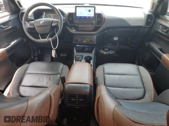 2022 Ford Bronco Sport Outer Banks с VIN 3FMCR9C64NRD44411, выставлен на аукционе Copart как лот 62915275 с пробегом 33 390 миль миль и Списание • Salvage title. История ставок и продаж доступна на DreamBid. Изображение 8.