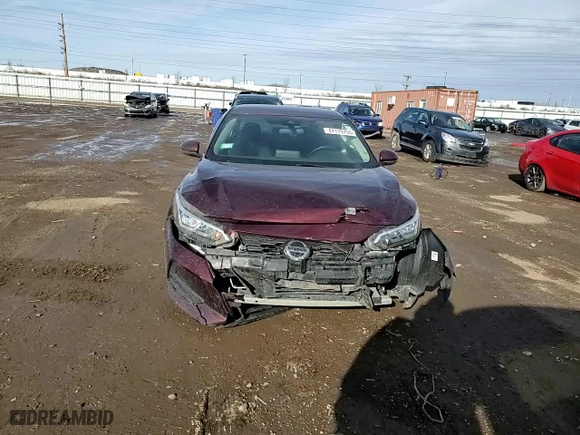 2021 Nissan Sentra SV with VIN 3N1AB8CV8MY210817, listed as a Copart auction lot 47179755 with 72,768 mi miles and Salvage Title. Bid and sale history available at carsss.com. Image 11.