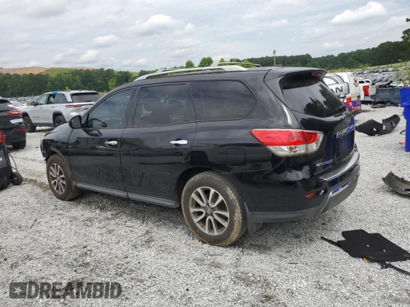 2014 Nissan Pathfinder Platinum with VIN 5N1AR2MN6EC616668, listed as a Copart auction lot 60148785 with 139,289 mi miles and Salvage title. Bid and sale history available at DreamBid. Image 2.