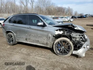 2015 BMW X5 M z VIN 5YMKT6C55F0C89017, wystawiony jako Copart lot #49052065 z przebiegiem 125 287 mil mil oraz Tytuł czysty. Historia ofert i sprzedaży dostępna na DreamBid. Obrazek 4.