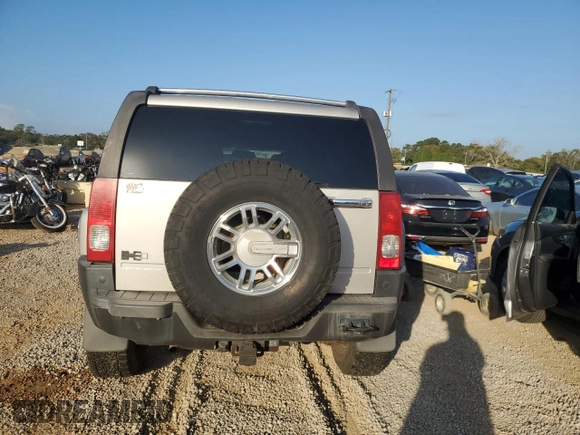 2006 Hummer H3 with VIN 5GTDN136168288445, listed as a Copart auction lot 78550644 with 223,689 mi miles and Clean Title. Bid and sale history available at carsss.com. Image 6.