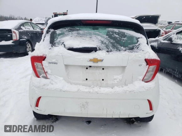 2022 Chevrolet Spark 1LT with VIN KL8CD6SA5NC023587, listed as a Copart auction lot 86223144 with 0 mi miles and Salvage Title. Bid and sale history available at carsss.com. Image 6.