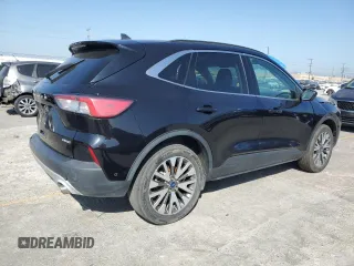 2021 Ford Escape Titanium with VIN 1FMCU9J93MUA54213, listed as a Copart auction lot 59211045 with Not provided miles and Salvage title. Bid and sale history available at DreamBid. Image 3.
