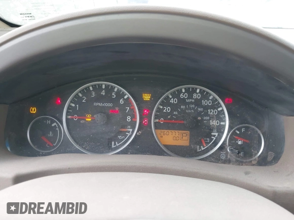 2005 Nissan Pathfinder SE with VIN 5N1AR18U05C707611, listed as a IAAI auction lot 41413932 with 260,777 mi miles. Bid and sale history available at carsss.com. Image 7.