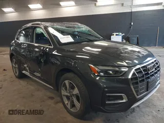 2023 Audi Q5 Premium with VIN WA1ABAFY7P2053949, listed as a IAAI auction lot 41657681 with 18,414 mi miles and . Bid and sale history available at DreamBid. Image 6.