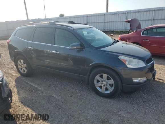 2011 Chevrolet Traverse 1LT with VIN 1GNKVGED2BJ135841, listed as a Copart auction lot 69965804 with 186,295 mi miles and Clean Title. Bid and sale history available at DreamBid. Image 4.
