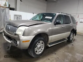 2004 Mercury Mountaineer Convenience with VIN 4M2ZU86K74UJ02231, listed as a Copart auction lot 76743034 with 201,855 mi miles and Salvage Title. Bid and sale history available at carsss.com. Image 1.