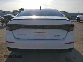 2025 Honda Accord Sport with VIN 1HGCY2F59SA001523, listed as a Copart auction lot 54888785 with 14,003 mi miles and Salvage title. Bid and sale history available at DreamBid. Image 6.
