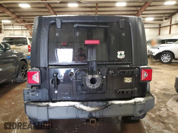 2010 Jeep Wrangler Rubicon with VIN 1J4BA6D10AL106213, listed as a Copart auction lot 86306184 with 180,825 mi miles and Clean title. Bid and sale history available at DreamBid. Image 6.