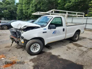 2004 Ford F-250 XL z VIN 1FTNF20L04ED04755, wystawiony jako Copart lot #63383675 z przebiegiem 393 139 mil mil oraz Szkoda całkowita • Salvage title. Historia ofert i sprzedaży dostępna na DreamBid. Obrazek 1.